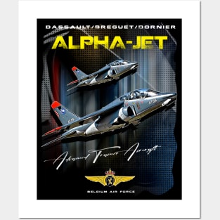 Alpha Jet Belgium Air Force Advanced Trainer Aircraft Posters and Art